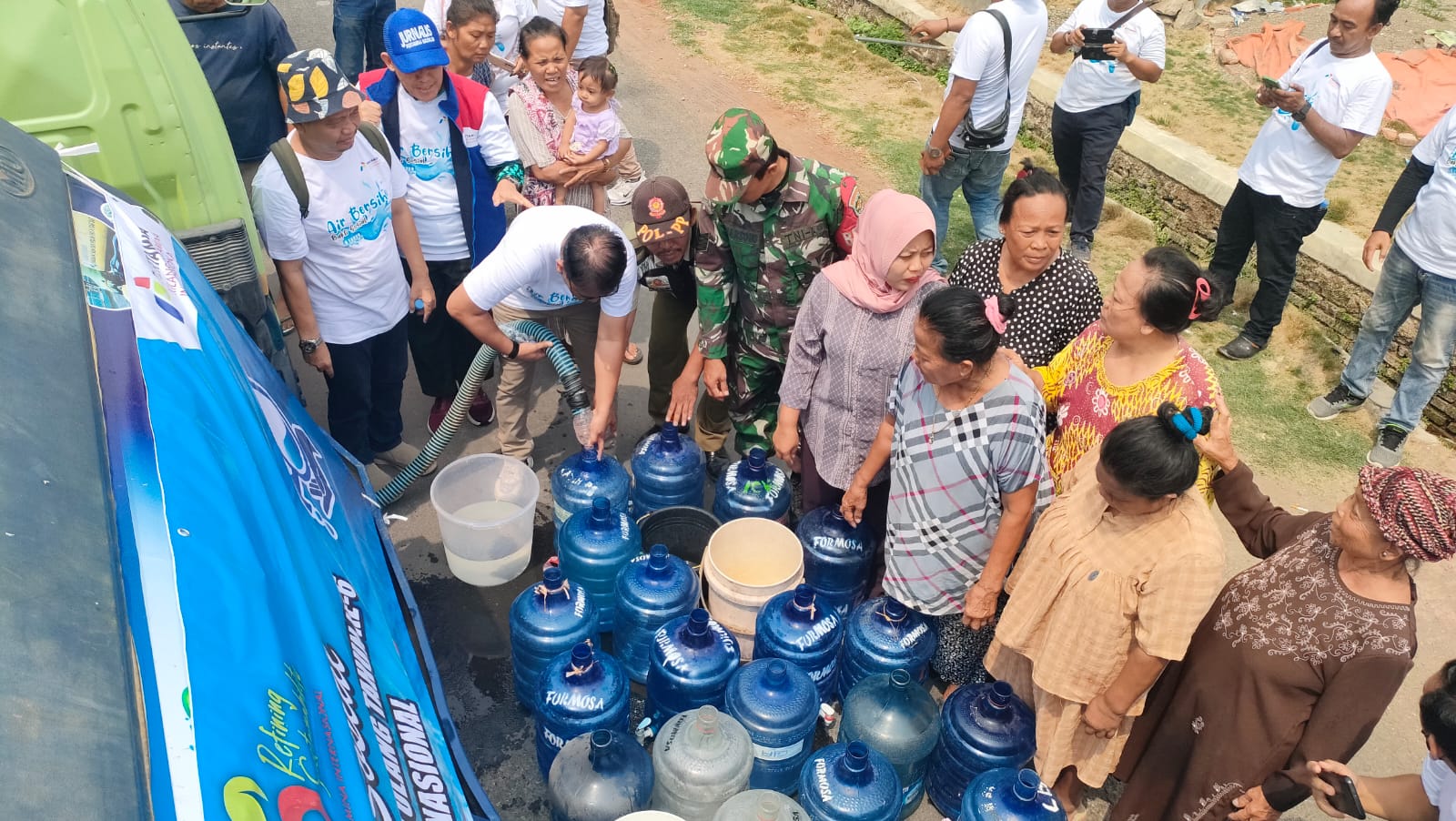 Kekeringan di Kabupaten Indramayu, Air Bersih Sulit Diakses