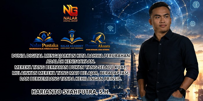 Dari Sarjana Hukum Menuju Dunia Teknologi Digital, Harianto Syahputra Merintis Ekosistem Digital dari Nol